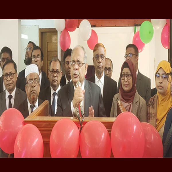 নড়াইলে বিচারপ্রার্থীদের বিশ্রামের জন্য ‘ন্যায়কুঞ্জ’ উদ্বোধন