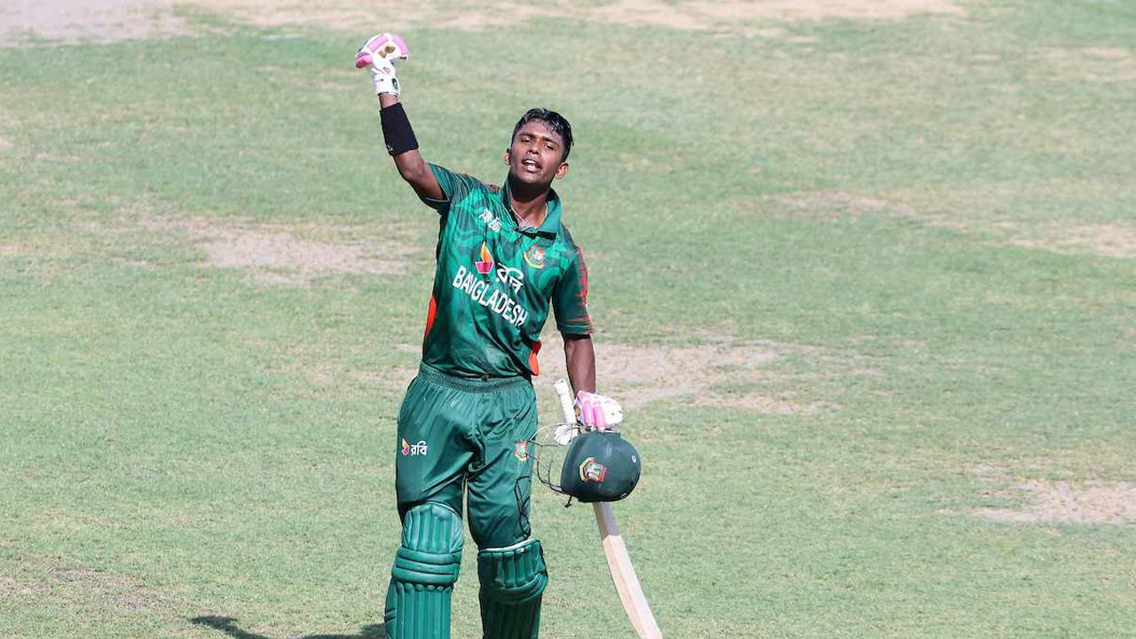 তামিমের সেঞ্চুরিতে লড়াকু সংগ্রহ বাংলাদেশের