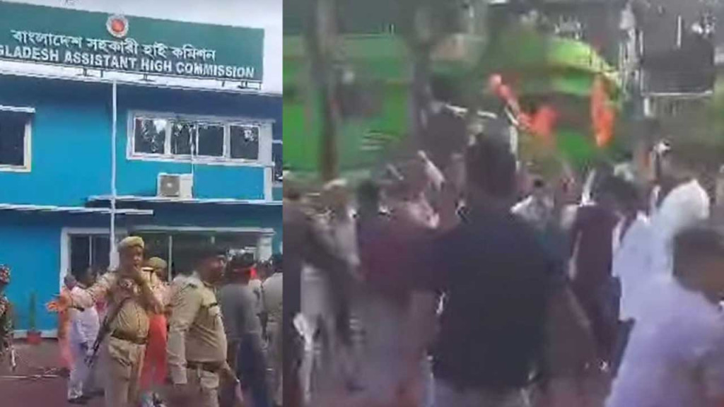 আগরতলার হাইকমিশনে কনস্যুলার সেবা বন্ধ ঘোষণা