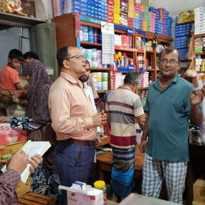 নড়াইলে ভোক্তা অধিকার অভিযান: দুই ব্যবসায়ীকে ১৮ হাজার টাকা জরিমানা