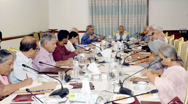 যমুনায় চলছে উপদেষ্টা পরিষদের বৈঠক