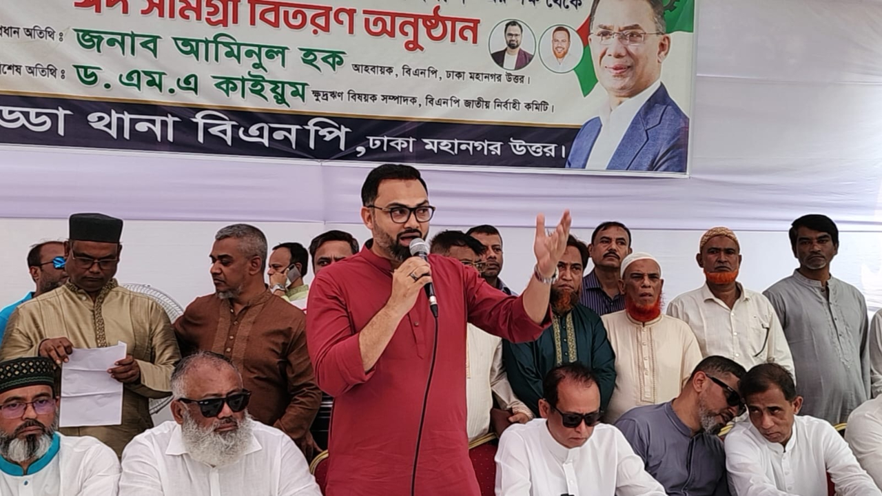 জনগণের সরকারই পারবে বাংলাদেশের পরিপূর্ণ সংস্কার করতে : আমিনুল হক