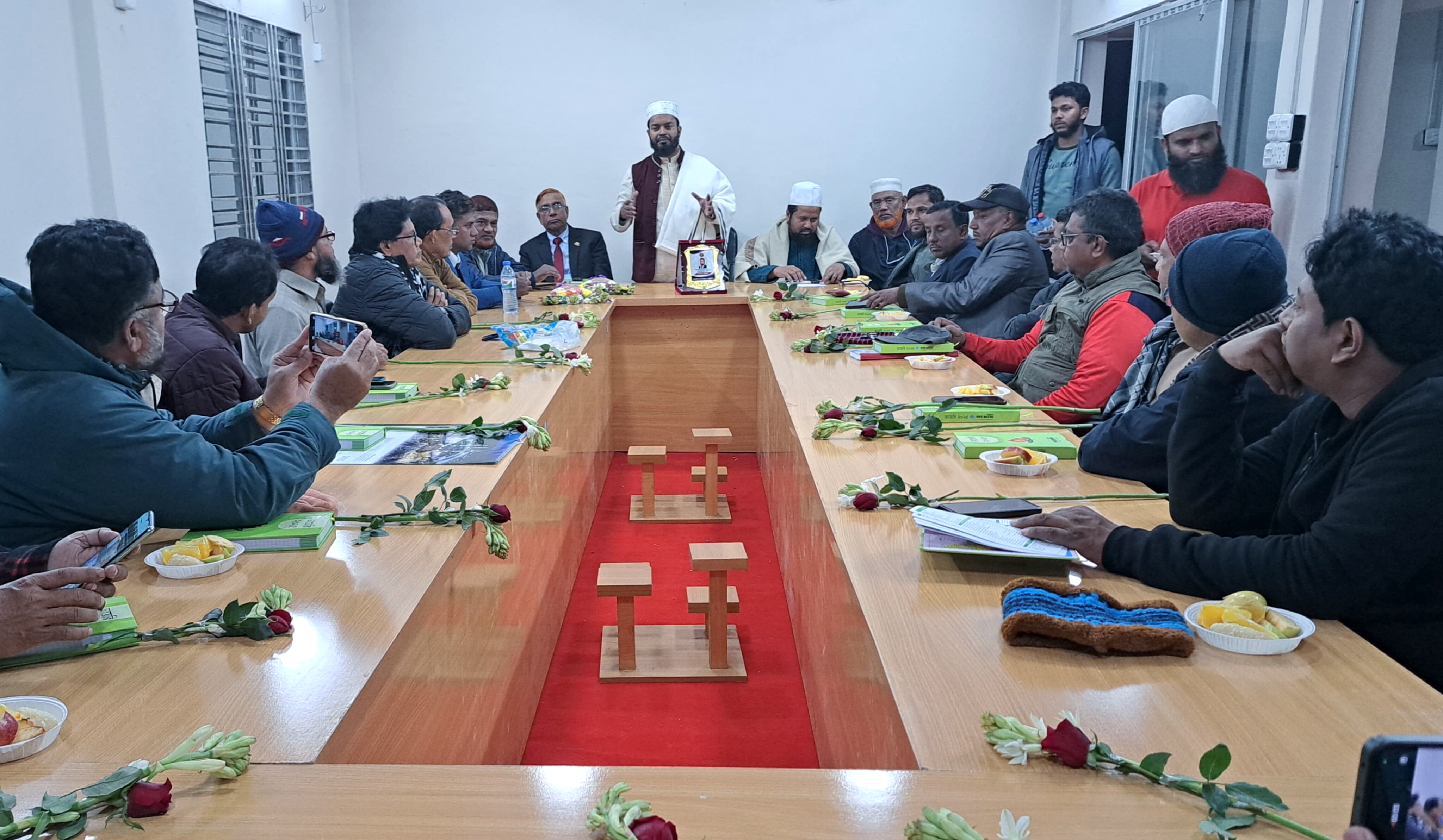 নড়াইল প্রেসক্লাবের এডহক কমিটির সাথে জামায়াতের মতবিনিময়