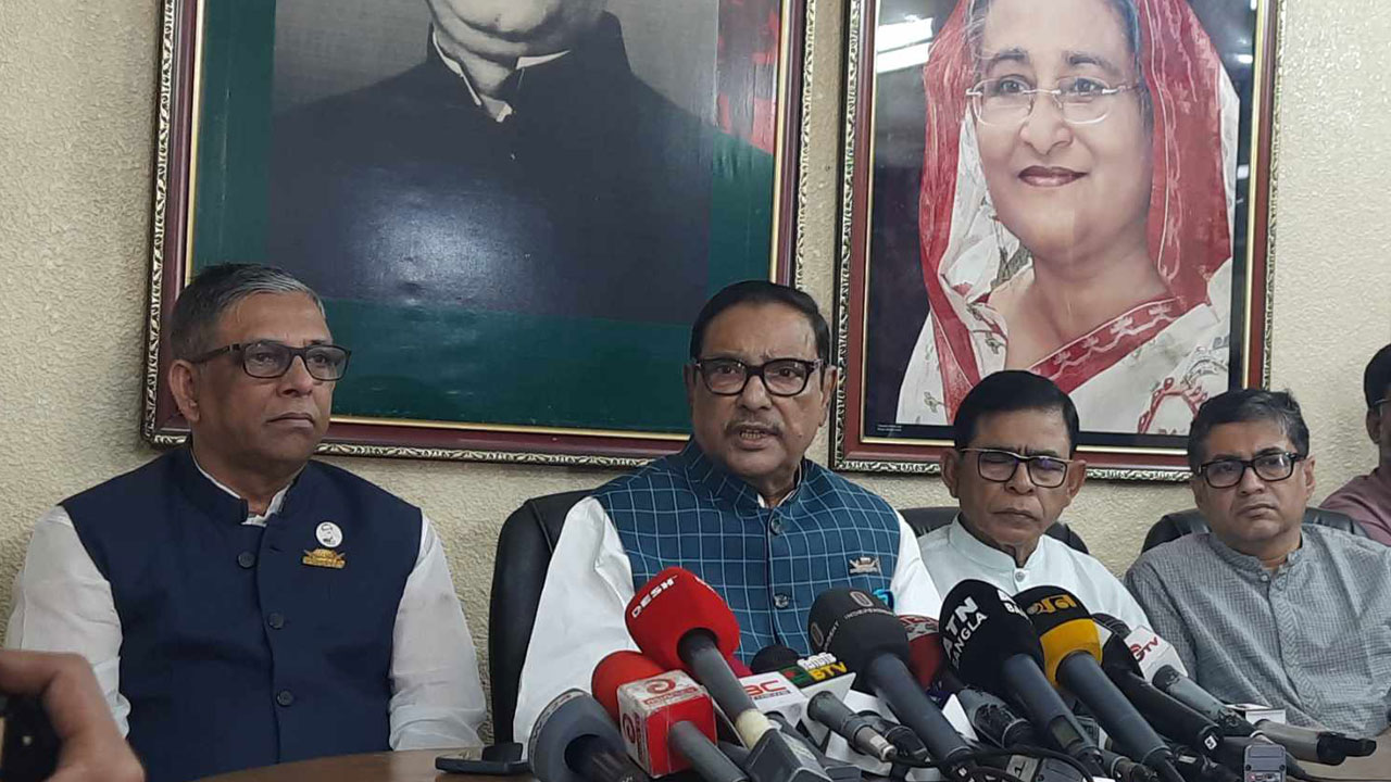 নির্বাচনের ট্রেন কারো বাধায় আর থামবে না: ওবায়দুল কাদের