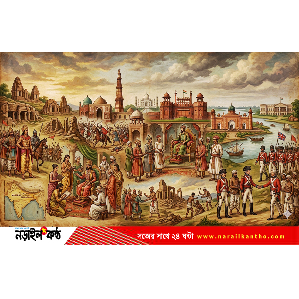 ভারত উপমহাদেশের ইতিহাস: সাম্রাজ্যের উত্থান-পতন, শাসন আমল ও হারিয়ে যাওয়া বংশধরদের অ…