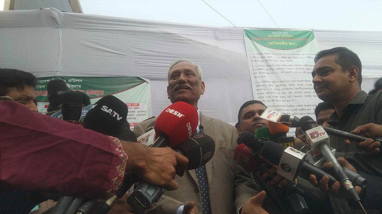 টিকে গিয়ে শাহজাহান ওমর বললেন— এই ইসির অধীনে সুষ্ঠু নির্বাচন হবে
