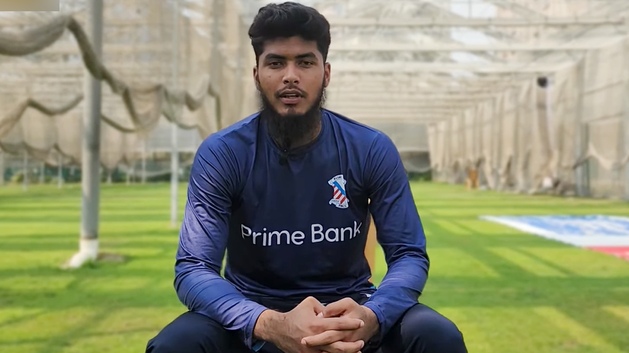নিজের সেরাটা দিতে পারলে প্রতিপক্ষ দাঁড়াতে পারবে না : রিশাদ