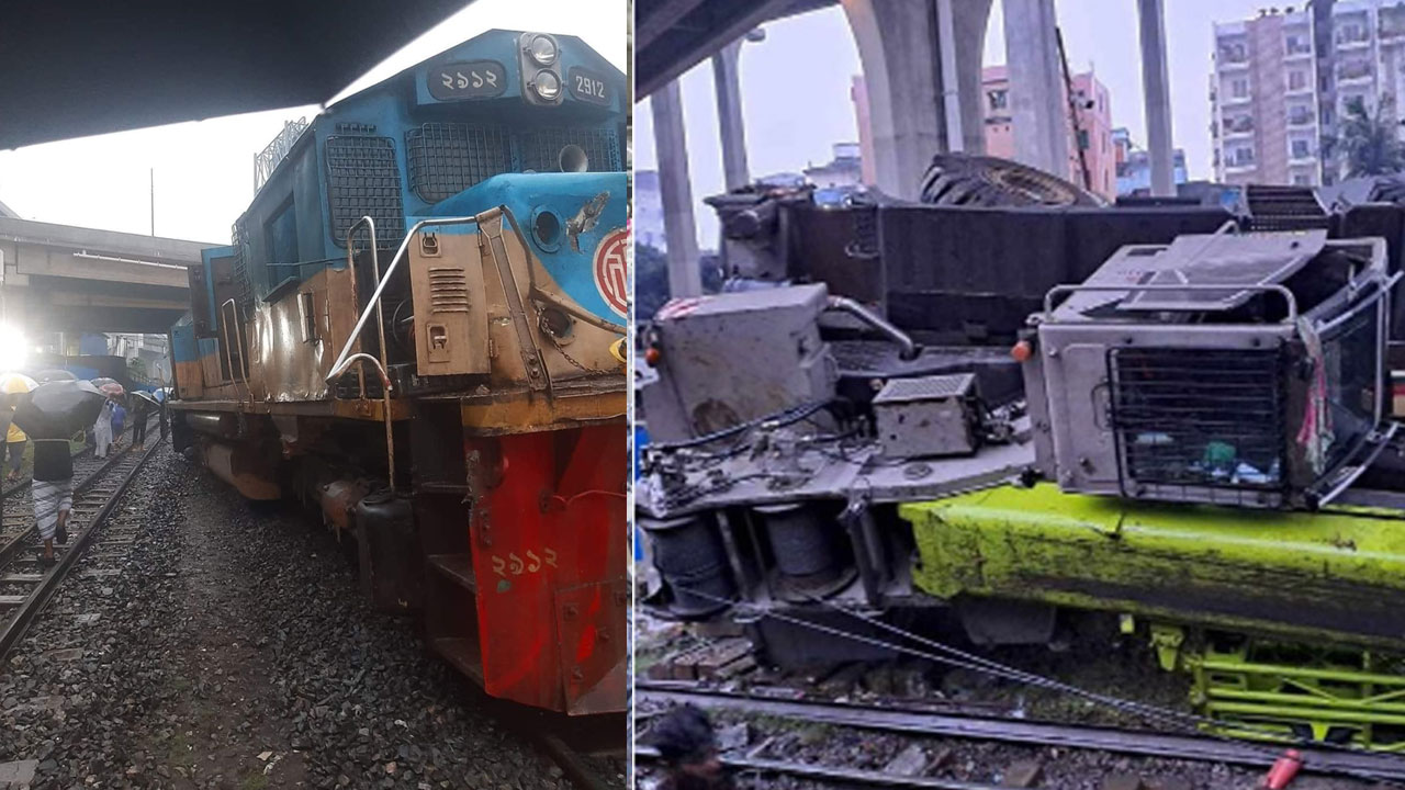 ট্রেন চলাচল স্বাভাবিক হতে আরও দুই ঘণ্টা লাগতে পারে