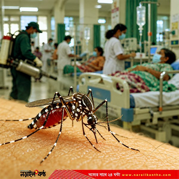 ২৪ ঘণ্টায় ডেঙ্গুতে আরও একজনের মৃত্যু, হাসপাতালে ভর্তি ১১৬৩