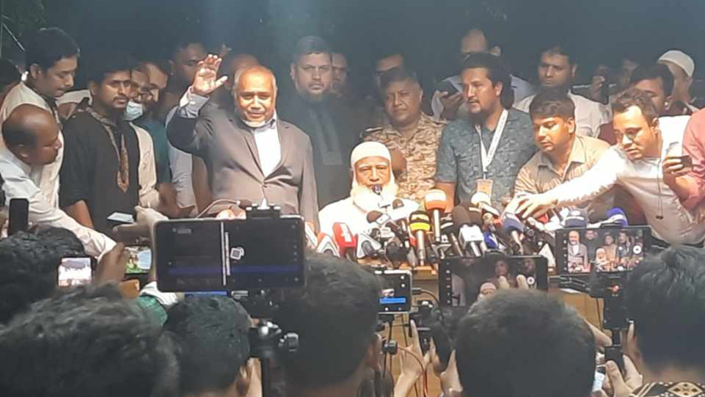 সংস্কার-নির্বাচনী রোডম্যাপ দাবি করেছে জামায়াত, কারও পদত্যাগ নয়