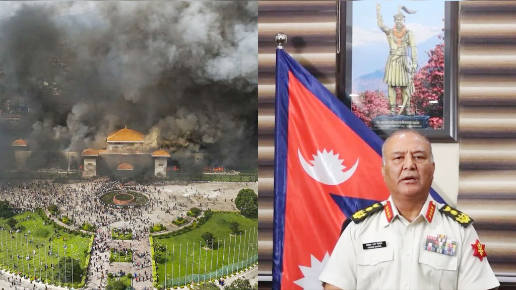 লুটপাট, হামলা বন্ধ করুন : নেপালের সেনাপ্রধান