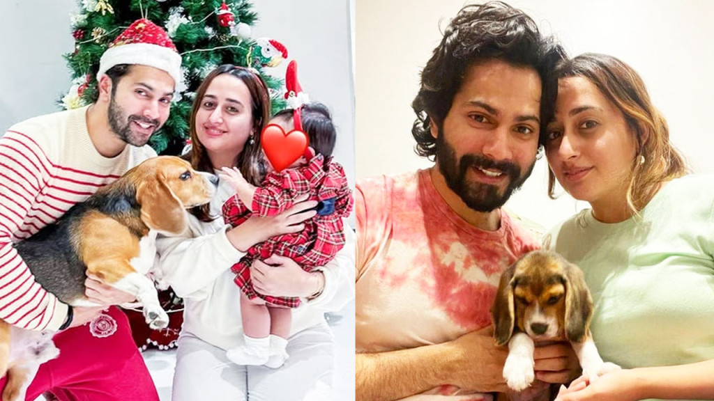 কন্যাশিশু লারা নয়, বরুণের প্রথম সন্তান পোষা কুকুর!