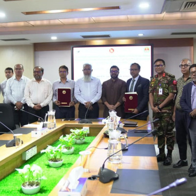 এলিভেটেড এক্সপ্রেসওয়ের নিচে সবুজায়ন ও গণপরিসর উন্নয়নে চুক্তি