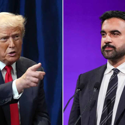 নিউইয়র্কে মামদানি জিতলে ফেডারেল তহবিল কমানোর হুমকি ট্রাম্পের