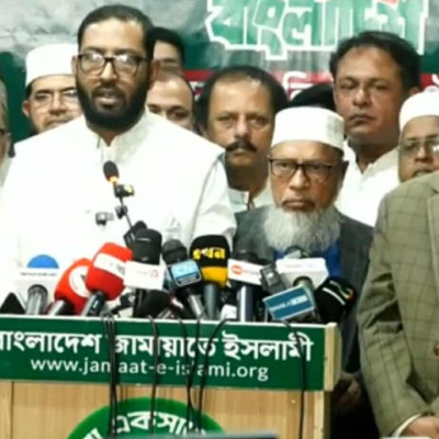 জনগণ জামায়াত আমিরের মধ্যে ঈমাম খোমেনি-মাহাথির মোহাম্মদকে দেখছে : ইরান