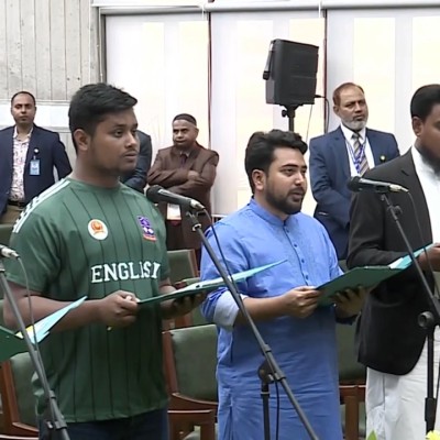 দুটো শপথই নিলেন এনসিপির নির্বাচিত সংসদ সদস্যরা