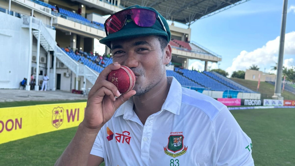 অ্যান্টিগায় ৮ উইকেট শিকার করে সুখবর পেলেন তাসকিন