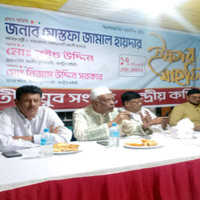 অস্থিতিশীল পরিস্থিতি থেকে উত্তরনে জাতীয় নির্বাচনের বিকল্প নেই : মোস্তফা জামাল হায়দার