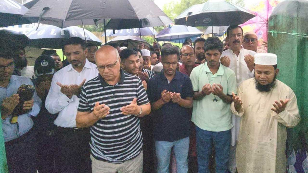 স্কোয়াড্রন লিডার আসিম জাওয়াদের ফিউনারেল প্যারেড সম্পন্ন