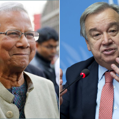 অন্তর্বর্তী সরকারের প্রচেষ্টাকে পূর্ণ সমর্থন করে জাতিসংঘ: গুতেরেস