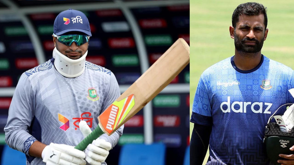ভারতের সাথে সাকিবকে কোথায় ব্যাটিংয়ে দেখতে চান জানালেন তামিম