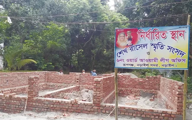 নড়াইলে আদালতের নিষেধাজ্ঞা অমান্য করে জমি দখলের অভিযোগ