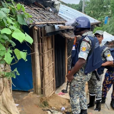 রোহিঙ্গা ক্যাম্পে অপরাধ নিয়ন্ত্রণে যৌথ বাহিনীর অভিযান শুরু