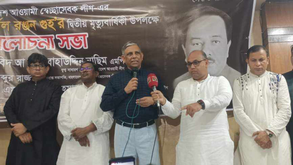 দুর্নীতিবাজদের রক্ষা করতে বিএনপি-জামায়াত অপপ্রচার চালাচ্ছে: নাছিম