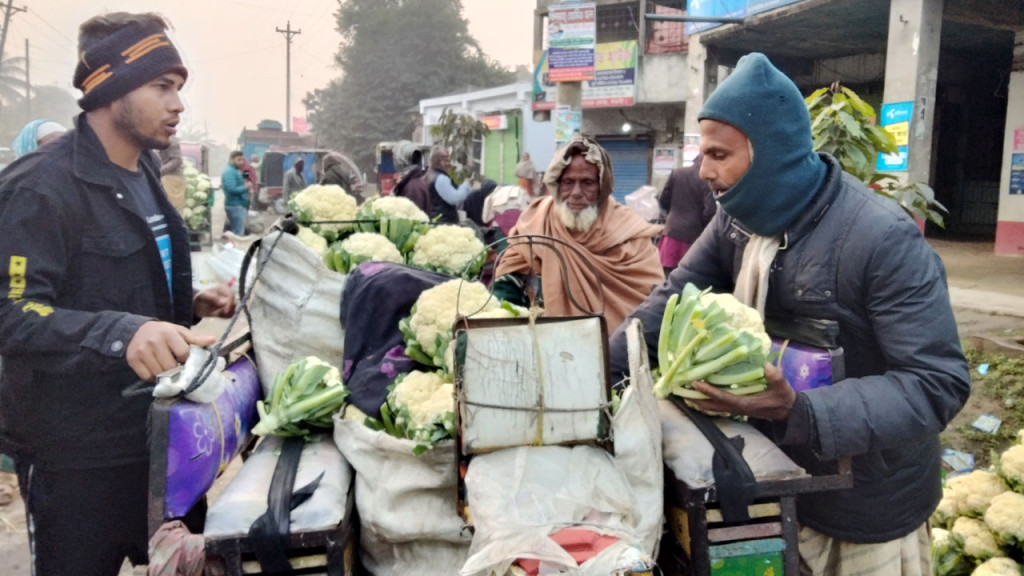 দেড় কিলোমিটার সড়ক তৈরি করছেন ১০ গ্রামের মানুষ