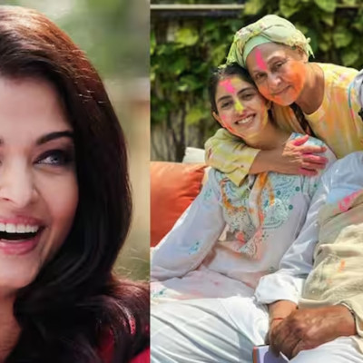 বচ্চন পরিবারের সঙ্গে হোলিতে ঐশ্বরিয়াও