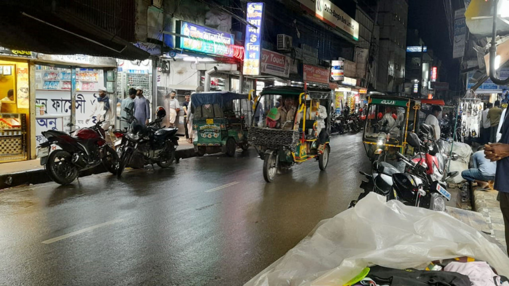 মিধিলির প্রভাবে ভোলায় গুঁড়ি গুঁড়ি বৃষ্টি