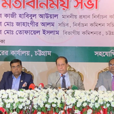 শতভাগ নিশ্চিত করতে পারি রাতে ভোট হবে না : সিইসি