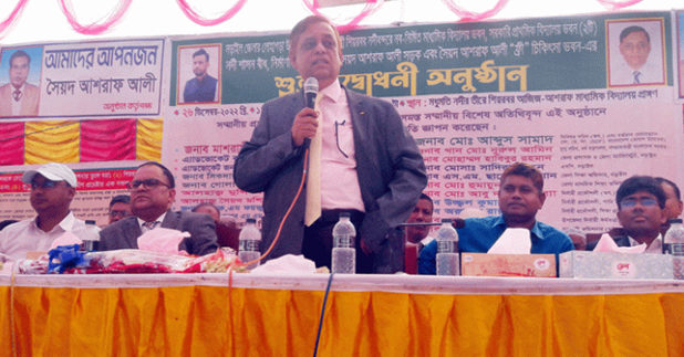 নড়াইলে নদী শাসন ও স্কুল ভবনসহ বিভিন্ন উন্নয়ন কাজের উদ্বোধন