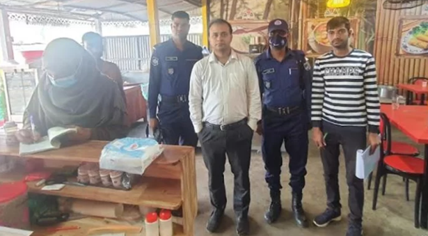 নড়াইলে ৬ প্রতিষ্ঠানকে জরিমানা