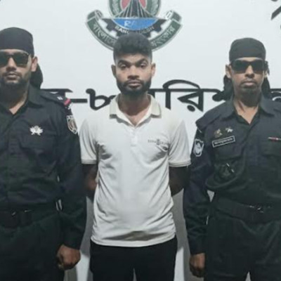 রাষ্ট্রবিরোধী মামলায় বরিশালে ছাত্রদল নেতা গ্রেপ্তার