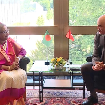 বাংলাদেশে সুইস বিনিয়োগ চান প্রধানমন্ত্রী