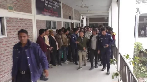 নাশকতা মামলা : নড়াইলে বিএনপির ৪৬ নেতাকর্মী জেল হাজতে