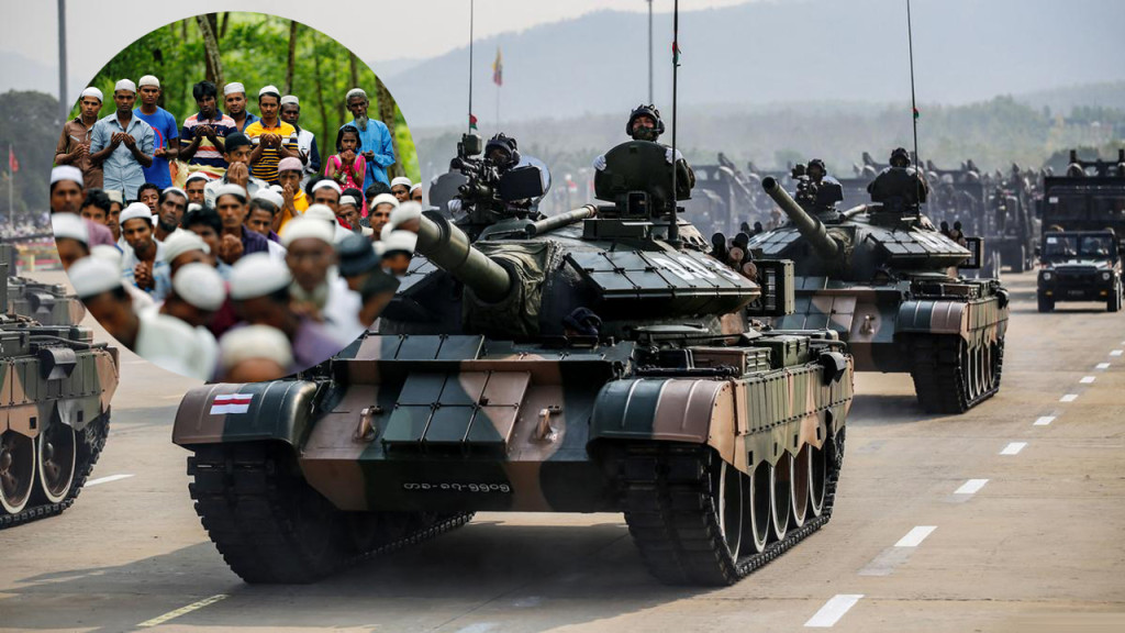 রাখাইনের মুসলিমদের হাতে অস্ত্র তুলে দিতে চায় জান্তা