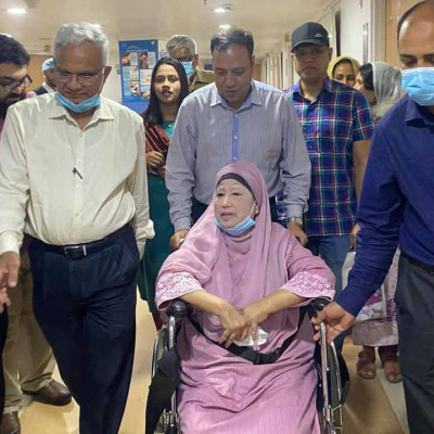 হাসপাতালে নয়, বাড়িতেই থাকবেন খালেদা জিয়া
