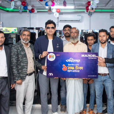 মার্সেল ফ্রিজ কিনে লাখ টাকার ক্যাশ ভাউচার পেলেন আলাউদ্দিন