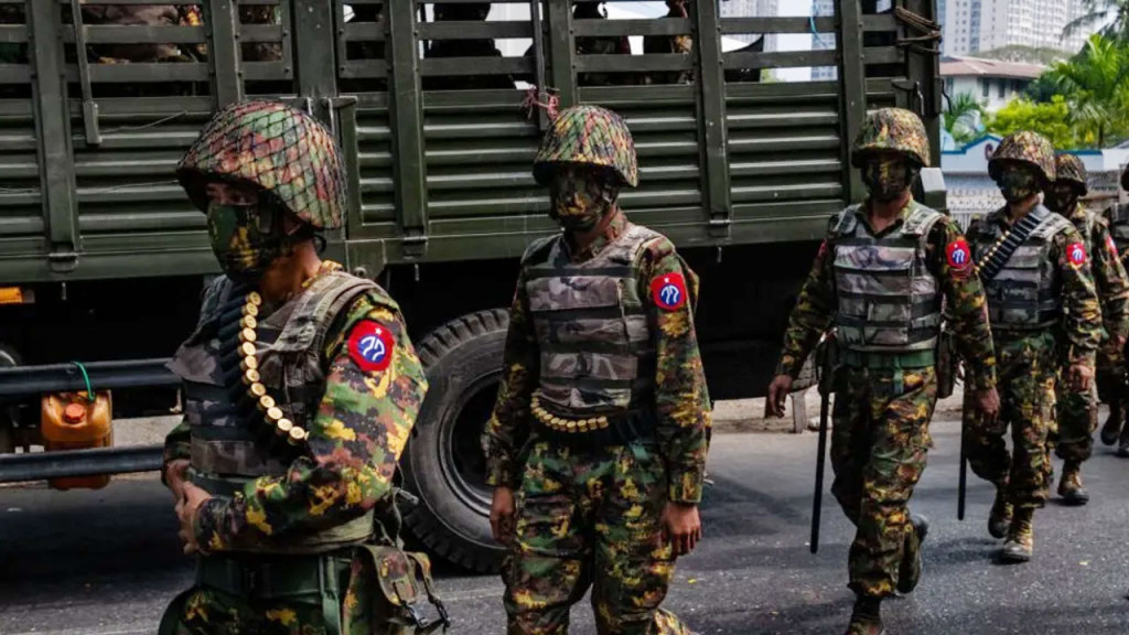 ফের বড় পরাজয়, গুরুত্বপূর্ণ সীমান্ত শহর হারাল মিয়ানমার সেনাবাহিনী