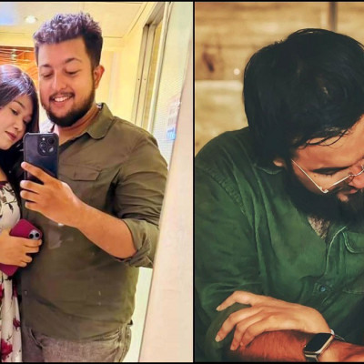 নোবেলের কাছে স্ত্রী, কাঁদলেন স্বামী নাদিম