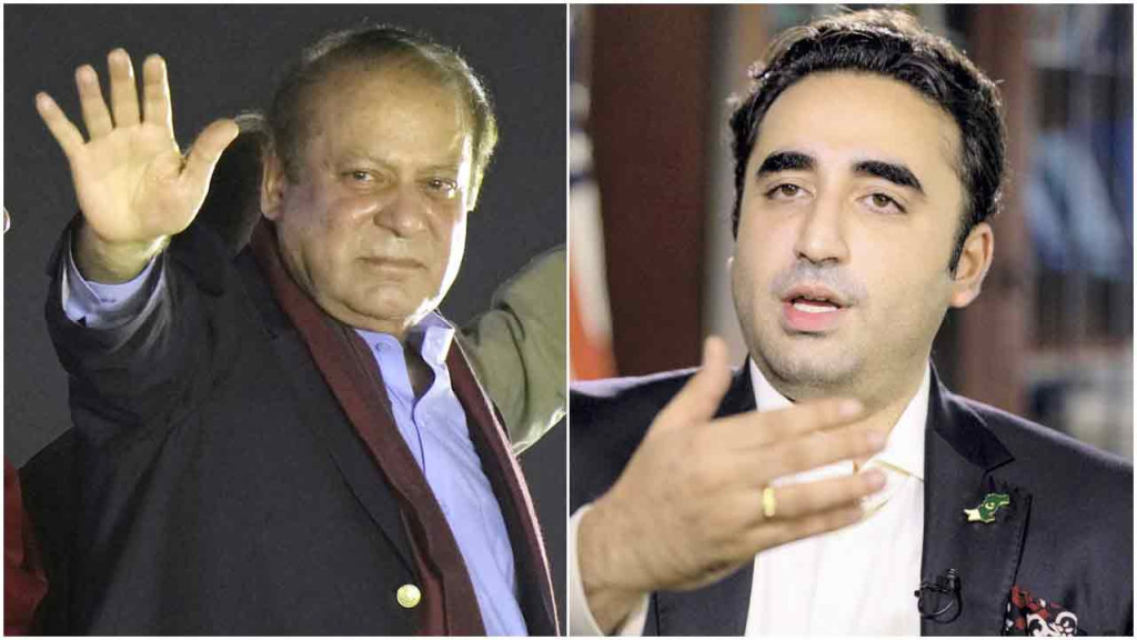 বিলাওয়ালকে প্রধানমন্ত্রী করার শর্তে নওয়াজের সাথে জোটে রাজি পিপিপি