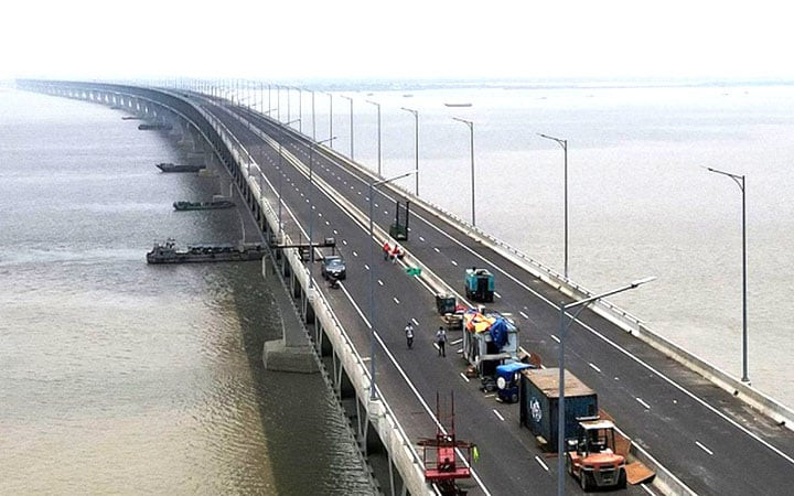 কারফিউতে মাওয়া প্রান্তে পদ্মা সেতুতে প্রতিদিন গড়ে পারাপার হচ্ছে  ৩ হাজার যান