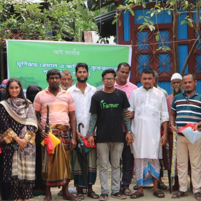 বর্ষা মৌসুমের আগাম প্রস্তুতি হিসেবে কৃষকদের পাশে দাঁড়ালো আইফার্মার