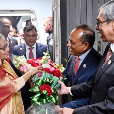 নিউ ইয়র্ক পৌঁছেছেন প্রধানমন্ত্রী