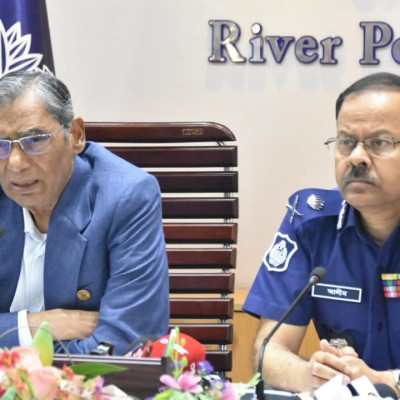 নৌপুলিশ জন্ম থেকেই ঈদের আনন্দ বিসর্জন দিচ্ছে