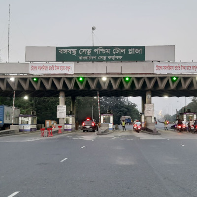 দুই ঘণ্টা করে বন্ধ রাখা হচ্ছে বঙ্গবন্ধু সেতুর ঢাকাগামী লেন