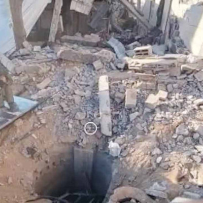 আল শিফার তলায় ১৮০ ফুট সুড়ঙ্গ, ভিডিও প্রকাশ আইডিএফের